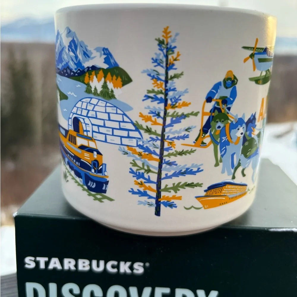 New Starbucks ALASKA 14oz Coffee Mug DISCOVERY SERIES AK cup